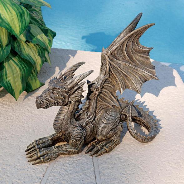 large garden figurines Toscano Sale > All Sale > Dragon and Gargoyle Decorative Figurines and Statues