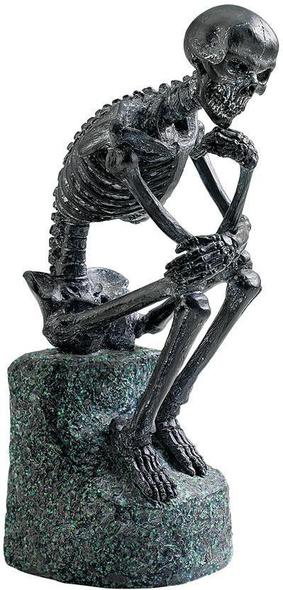 garden ornaments wind Toscano Themes > Skeletons & Skull Decor