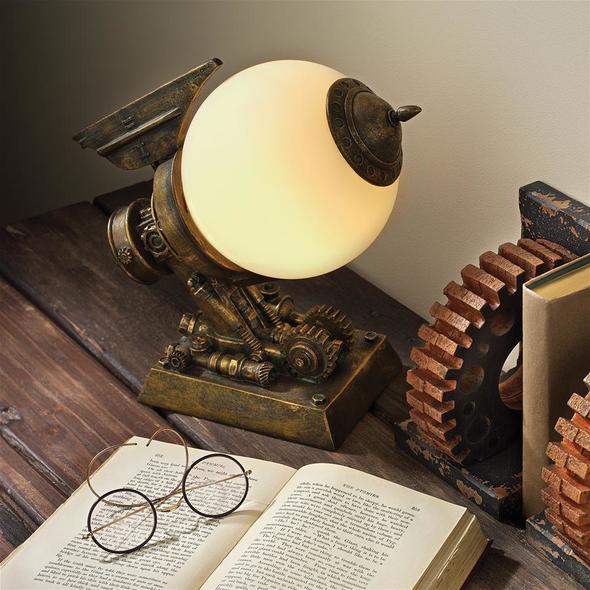 Toscano Themes > Steampunk Table Lamps