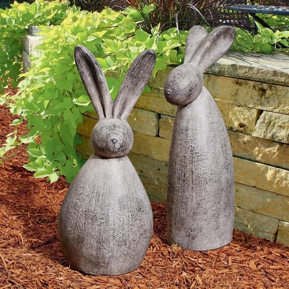 metal outdoor bench and table Toscano Garden Décor > Animal Statues > Woodland Animal Statues