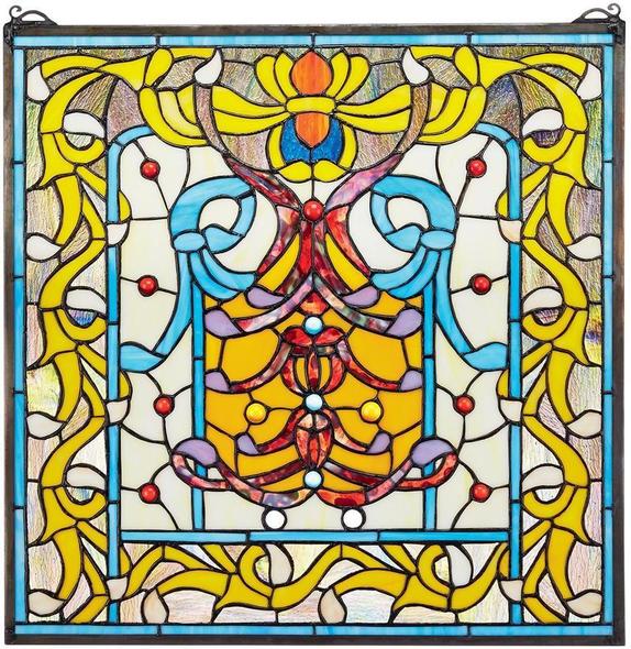 stained glass window decor Toscano Home Décor > Unique Wall Decor > Stained Glass
