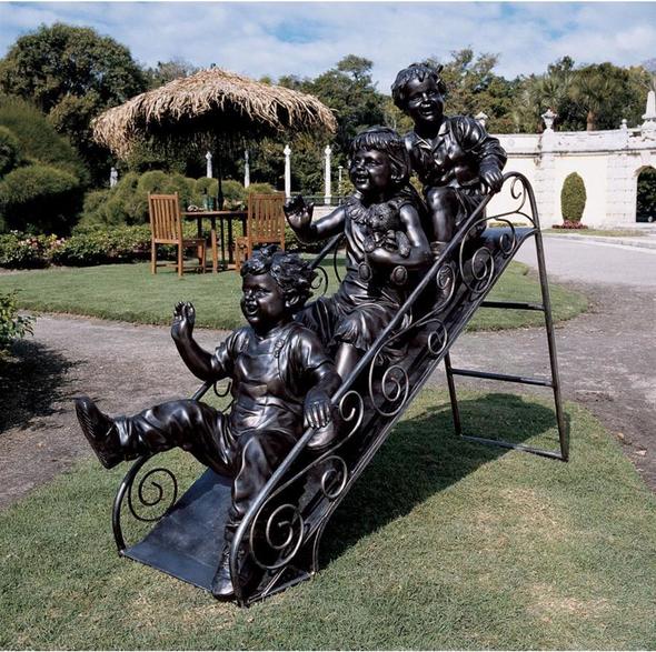 sculpture large Toscano Garden DÃ©cor > Children Garden Statues Decorative Figurines and Statues