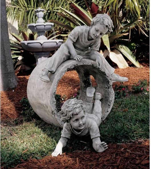 modern statue for home Toscano Garden DÃ©cor > Children Garden Statues Decorative Figurines and Statues