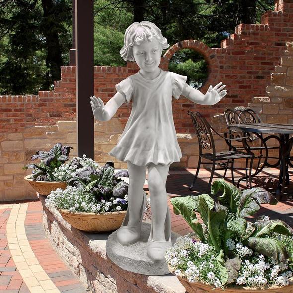 home garden statues Toscano Garden Décor > Children Garden Statues