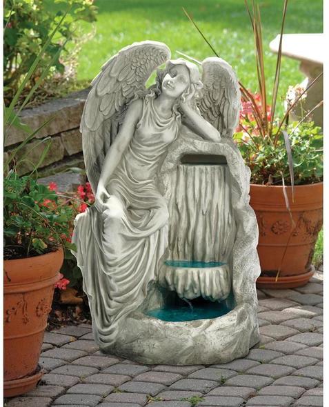 fountain and decor Toscano Themes > Angel Figurines & Sculptures > Angel Outdoor Statues