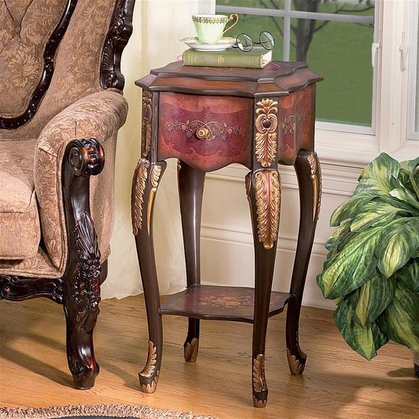 corner side table Toscano Themes > Classic > Classic Furniture Accent Tables