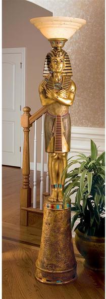 brushed gold floor lamp Toscano Sale > All Sale > Egyptian Floor Lamps