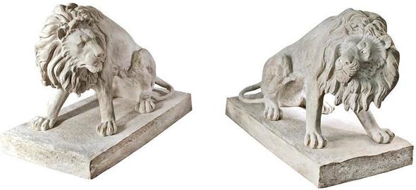 friendship statue Toscano Themes > Animal Décor > Lions