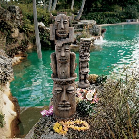  Toscano Themes > Tiki Statues & Tropical Outdoor Decor > Tropical Outdoor Decor Garden Statues and Decor