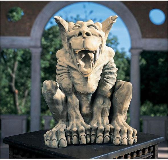 patio bench dining Toscano Dragon & Gargoyle > Gargoyle Statues