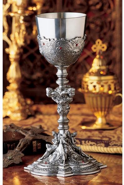 chalice glass Toscano Home Décor > Home Accents > Bar Accents