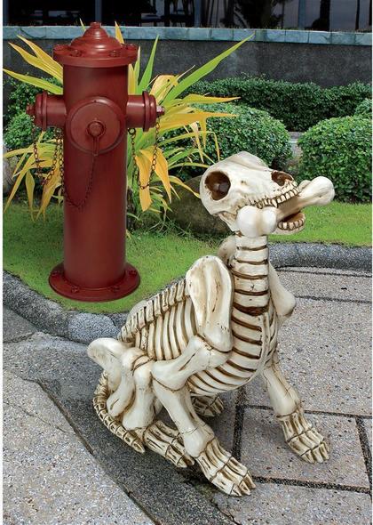 decor statue home Toscano Themes > Skeletons & Skull Decor Decorative Figurines and Statues