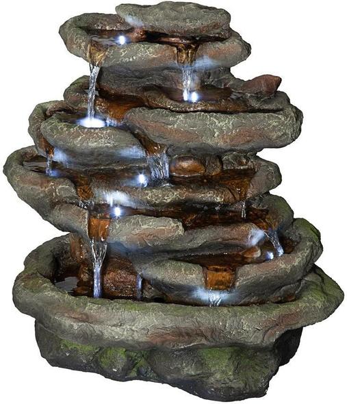 outdoor garden water fountain base Toscano Garden Décor > Fountains > Natural Garden Fountains