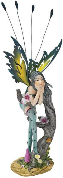 wood decorative sculpture Toscano Themes > Fairies > Fairy Indoor Statues
