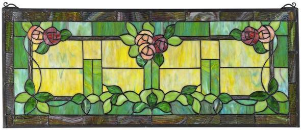 flower wall art Toscano Home Décor > Unique Wall Decor > Stained Glass