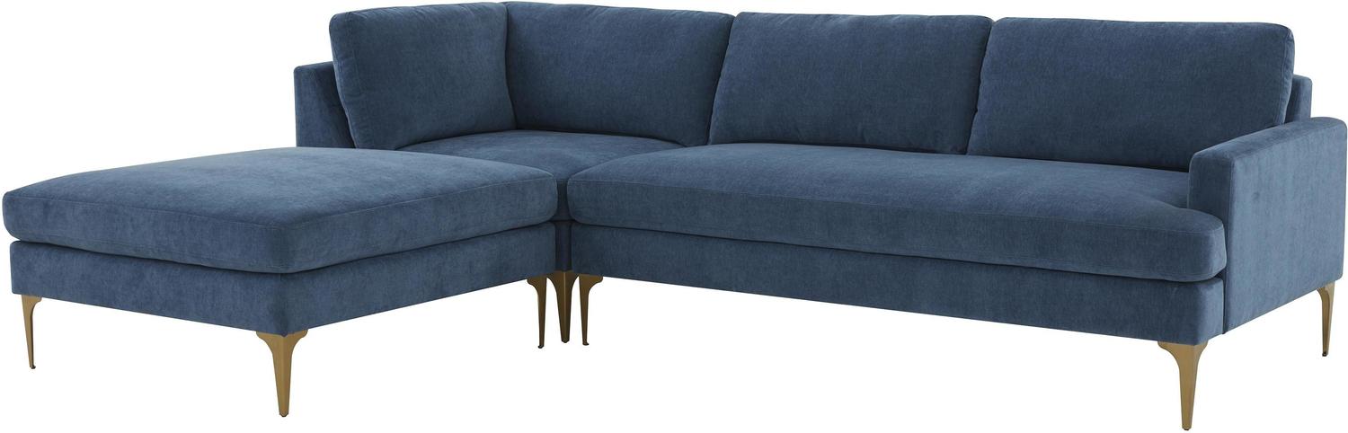 green sleeper couch Tov Furniture Sectionals Blue