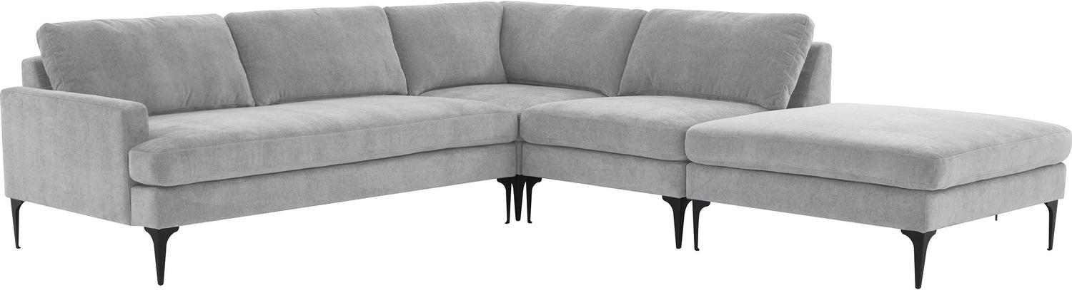couch pink Tov Furniture Sectionals Grey