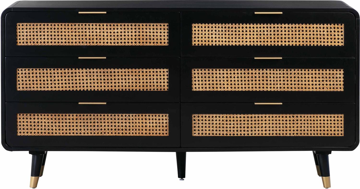 drawer design Tov Furniture Dressers Black