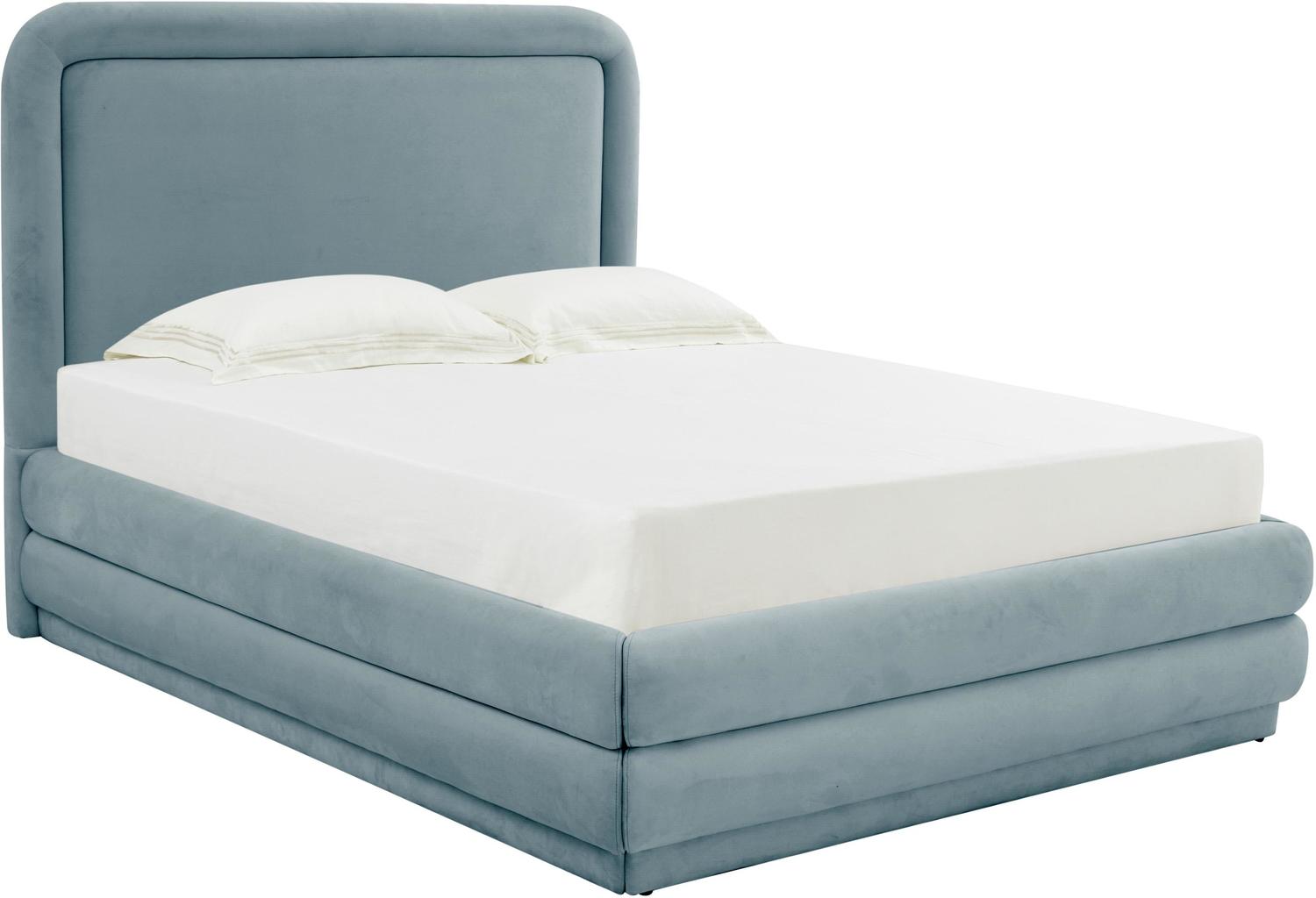 king size mattress for platform bed Tov Furniture Beds Bluestone