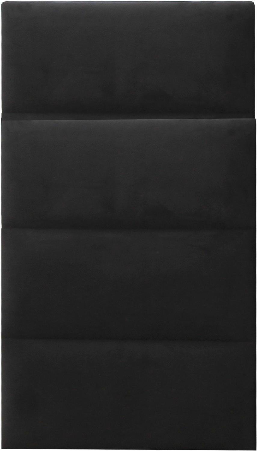 black bed frame double Tov Furniture Beds Black
