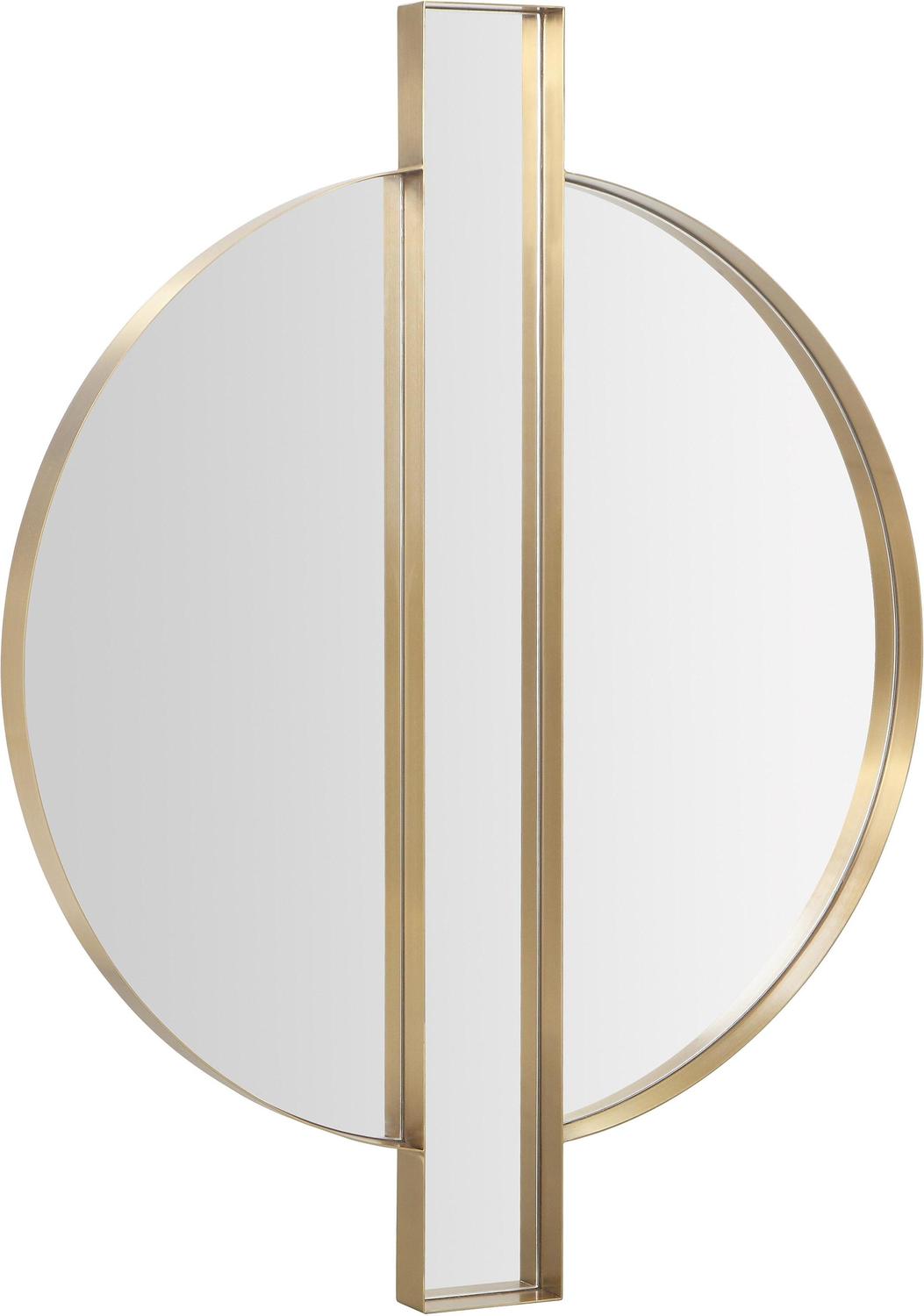 standing mirror in room Tov Furniture Mirrors Gold