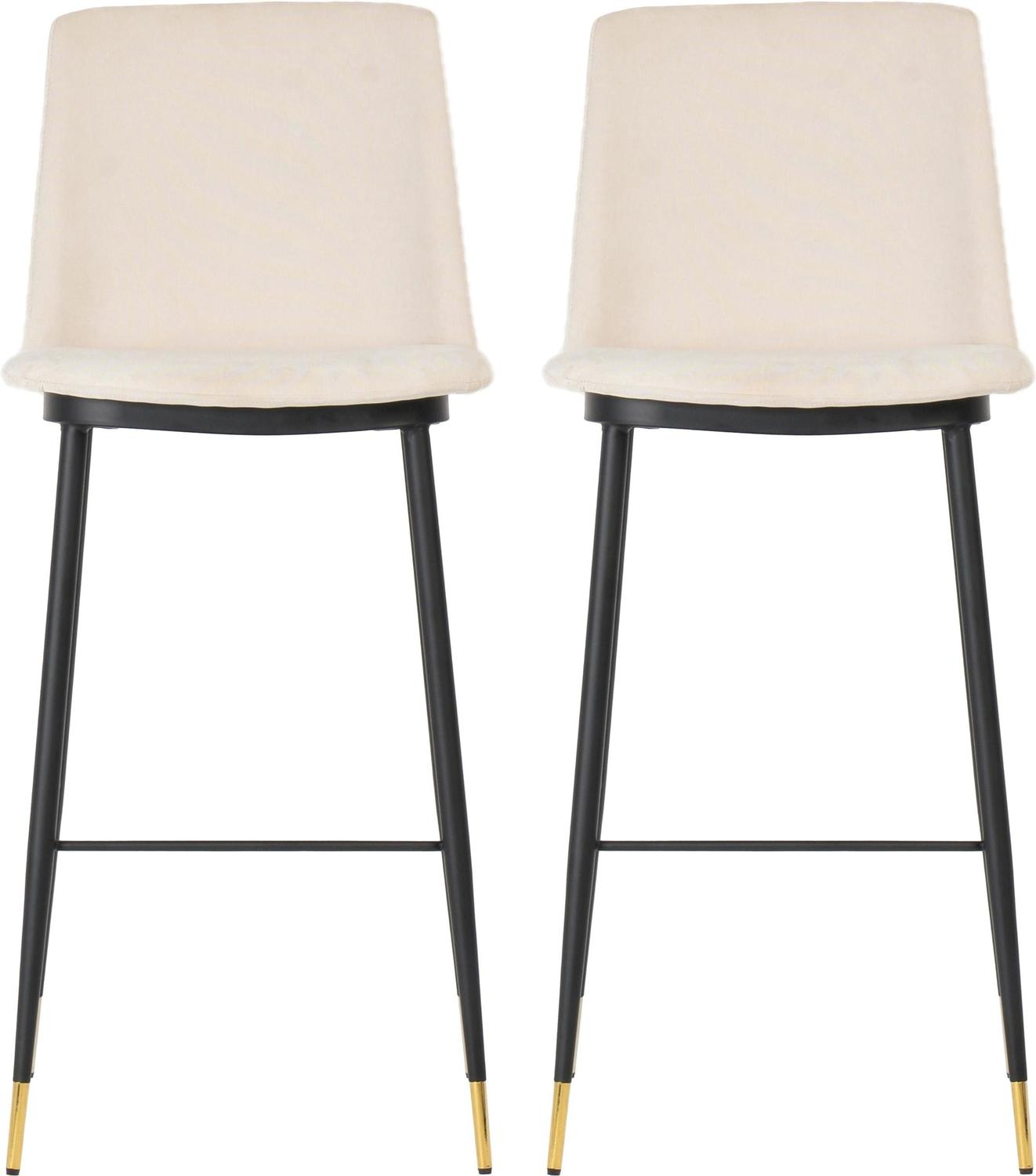 gold and black counter stools Tov Furniture Stools Bar Chairs and Stools Cream