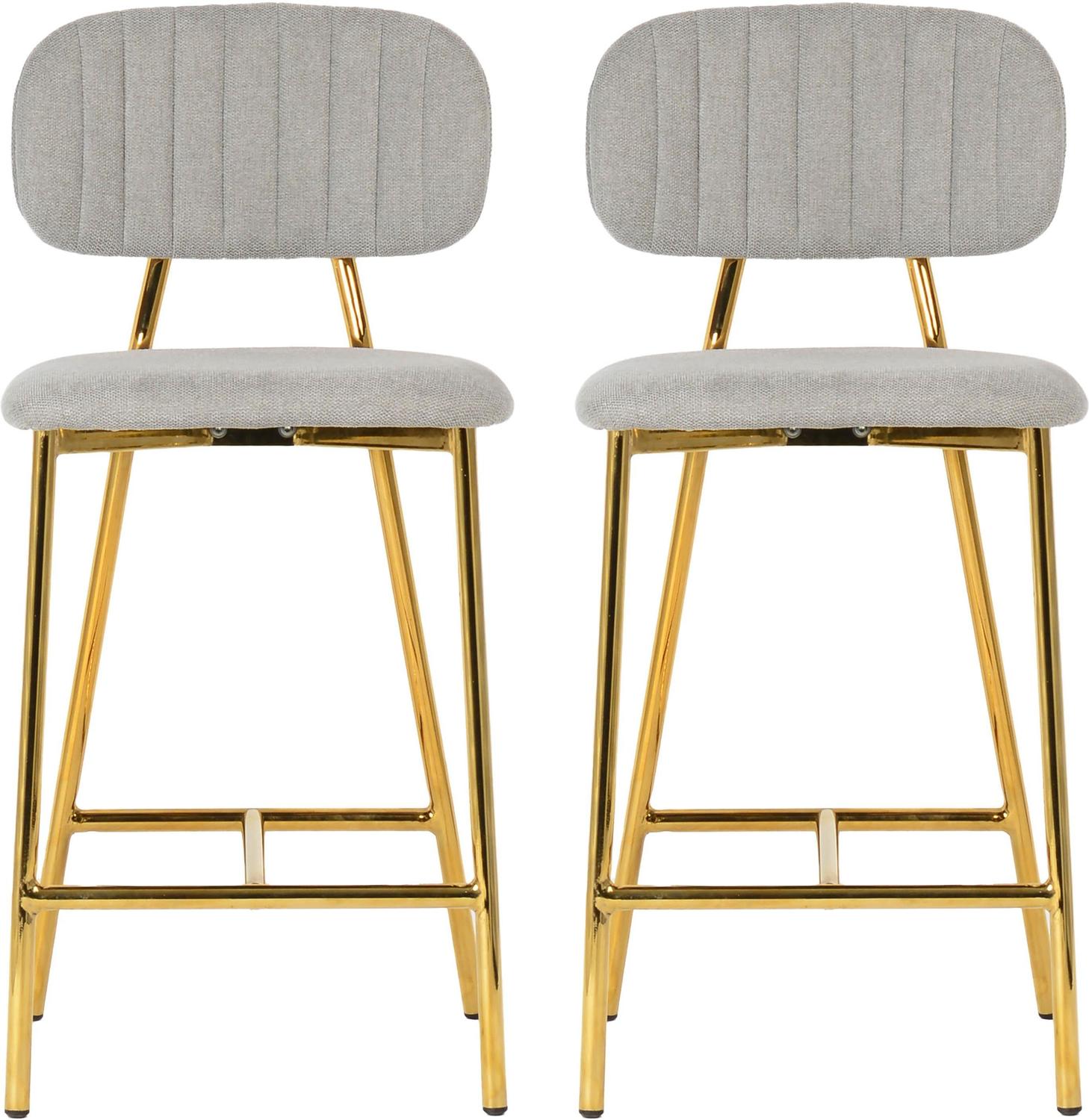 bar style table and chairs Tov Furniture Stools Bar Chairs and Stools Grey