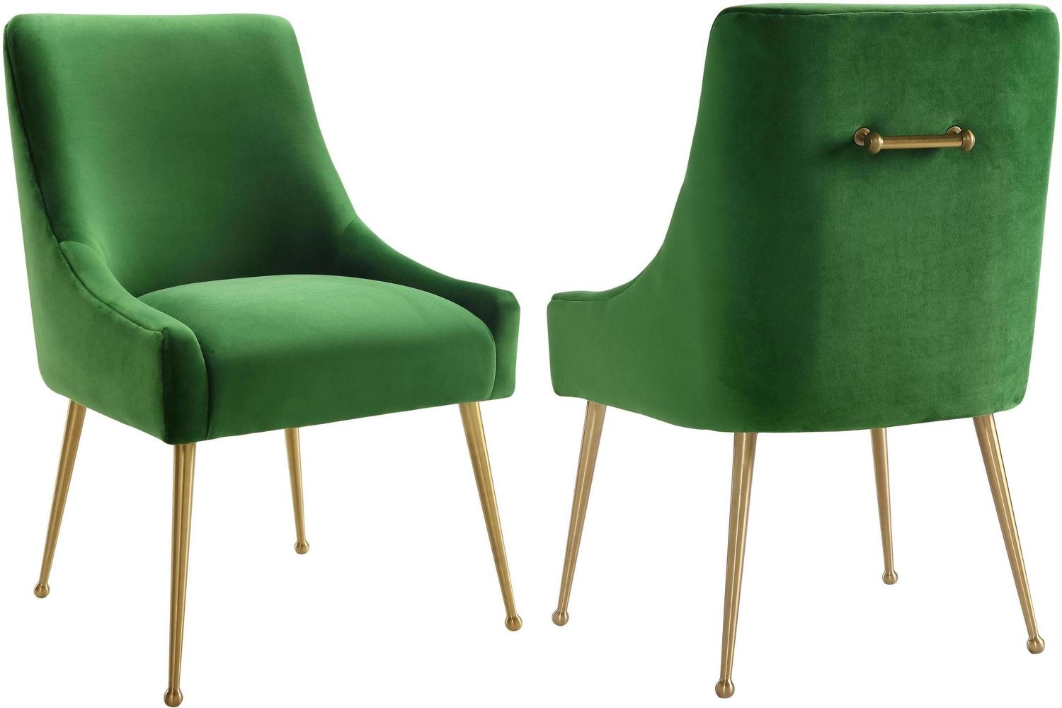 modern swivel lounge chair Tov Furniture Dining Chairs Chairs Green