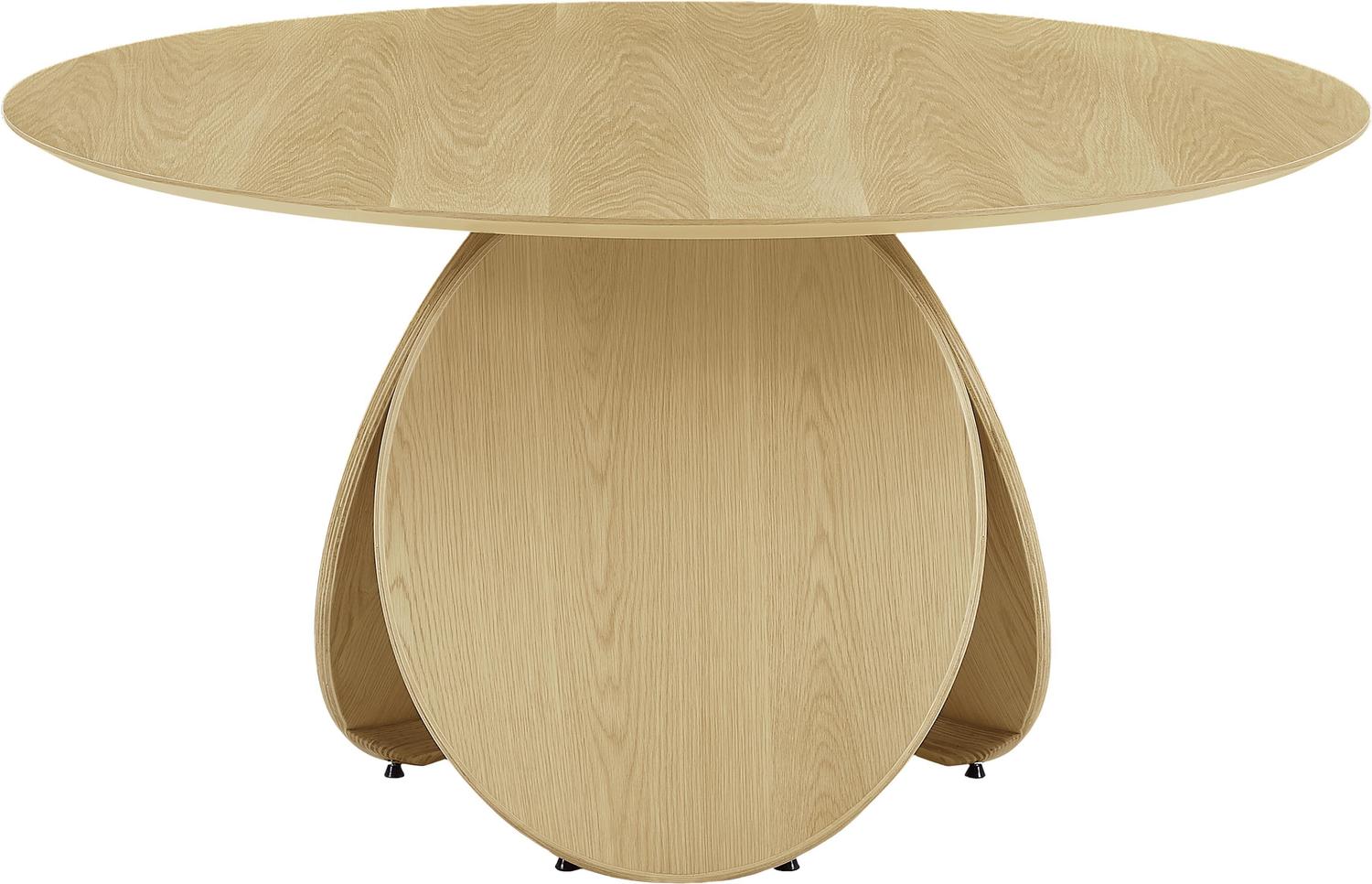 designer dining room tables Tov Furniture Natural Oak