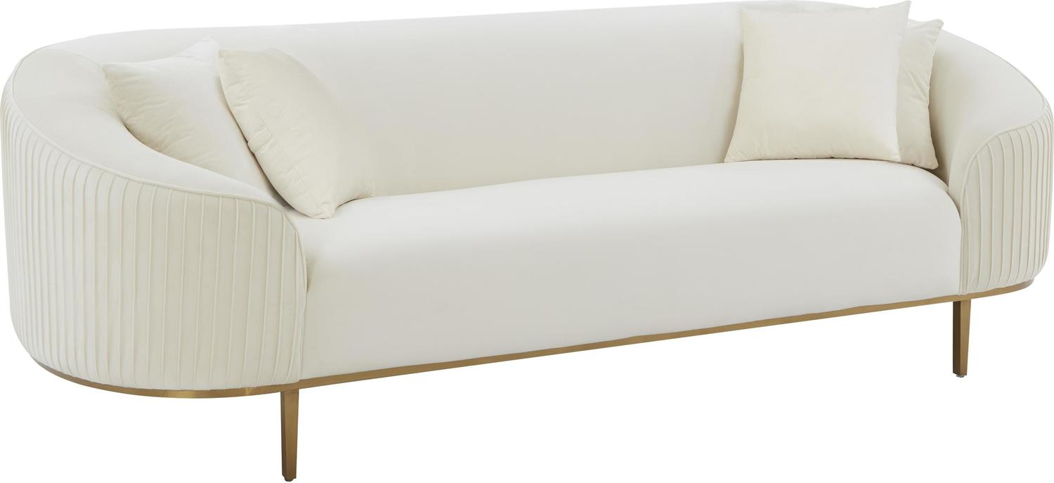 circle sofa Tov Furniture Sofas Cream