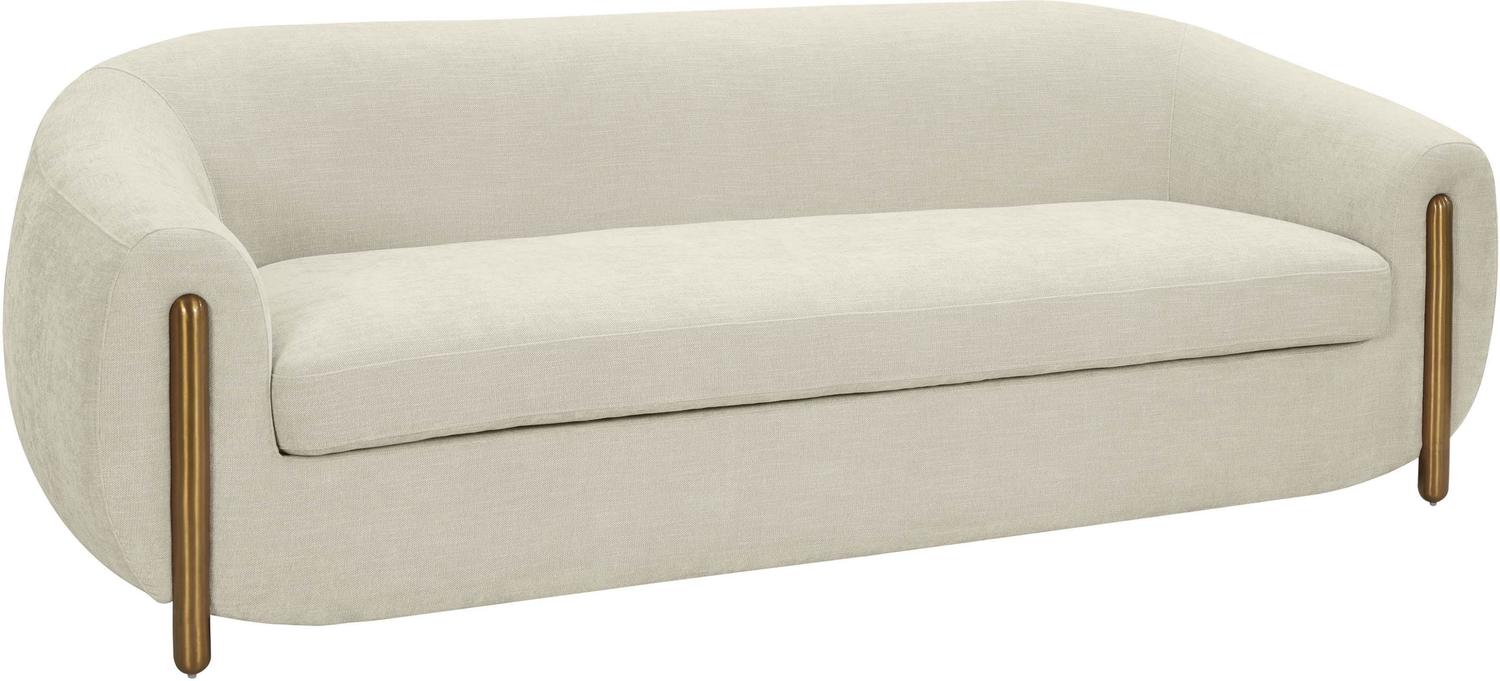small sofa sectional with chaise Tov Furniture Sofas Cream