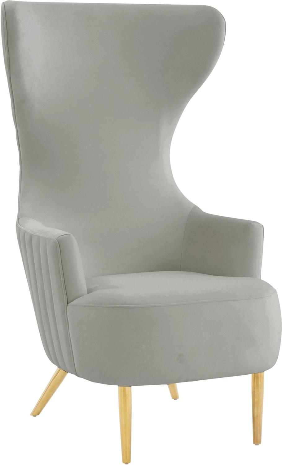 single occasional chairs Tov Furniture Accent Chairs Grey