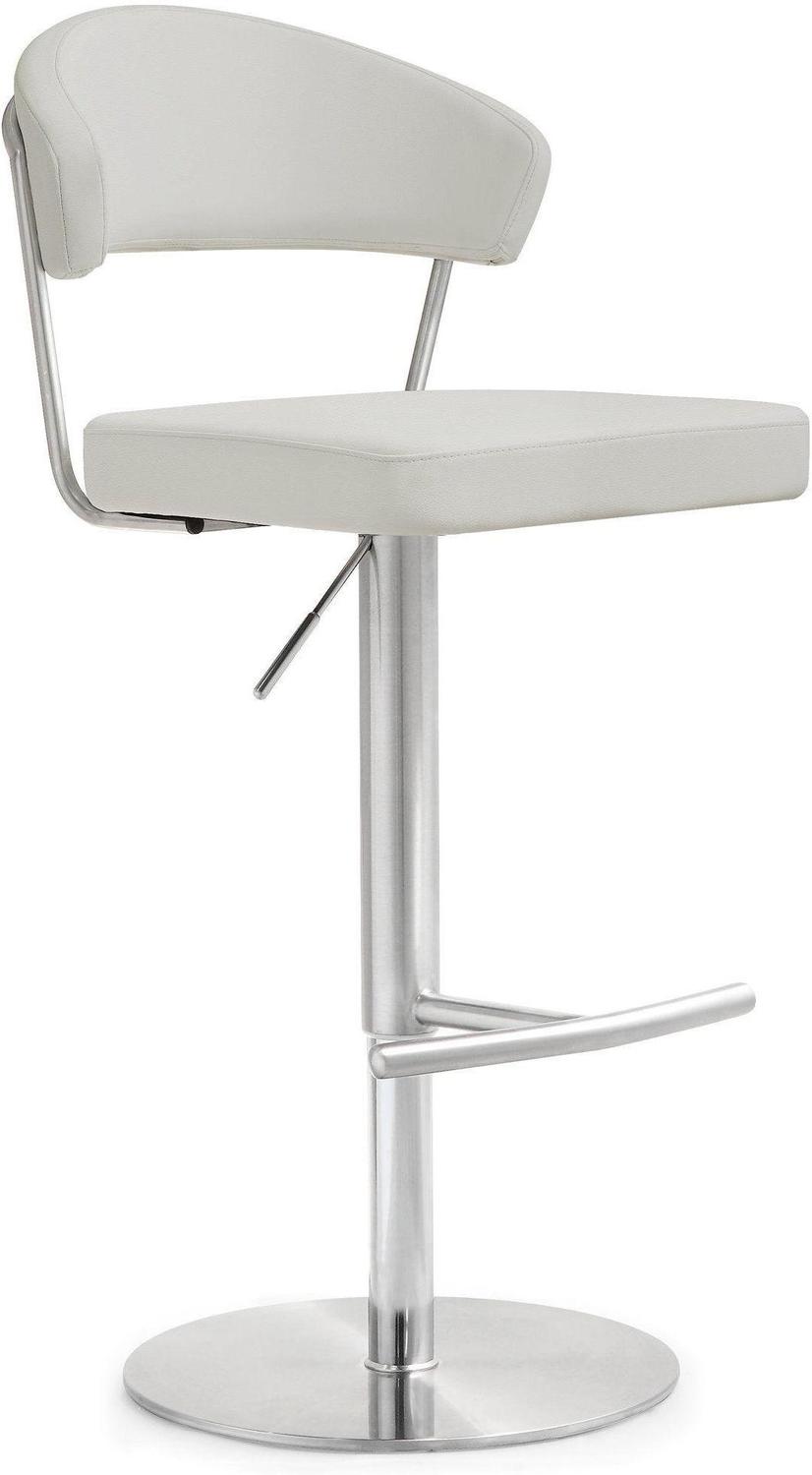 bar stools x 2 Tov Furniture Stools Grey