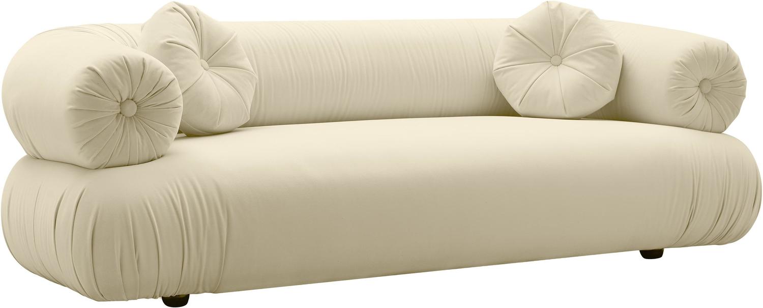 pull out sofa with chaise Tov Furniture Sofas Cream