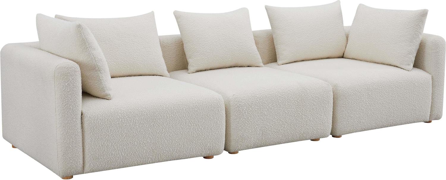 grey microfiber sectional with chaise Tov Furniture Sofas Cream
