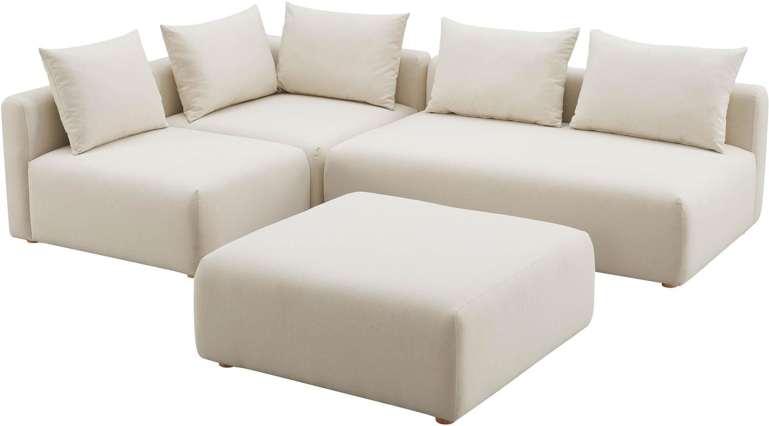 dark charcoal sectional Tov Furniture Sectionals Cream