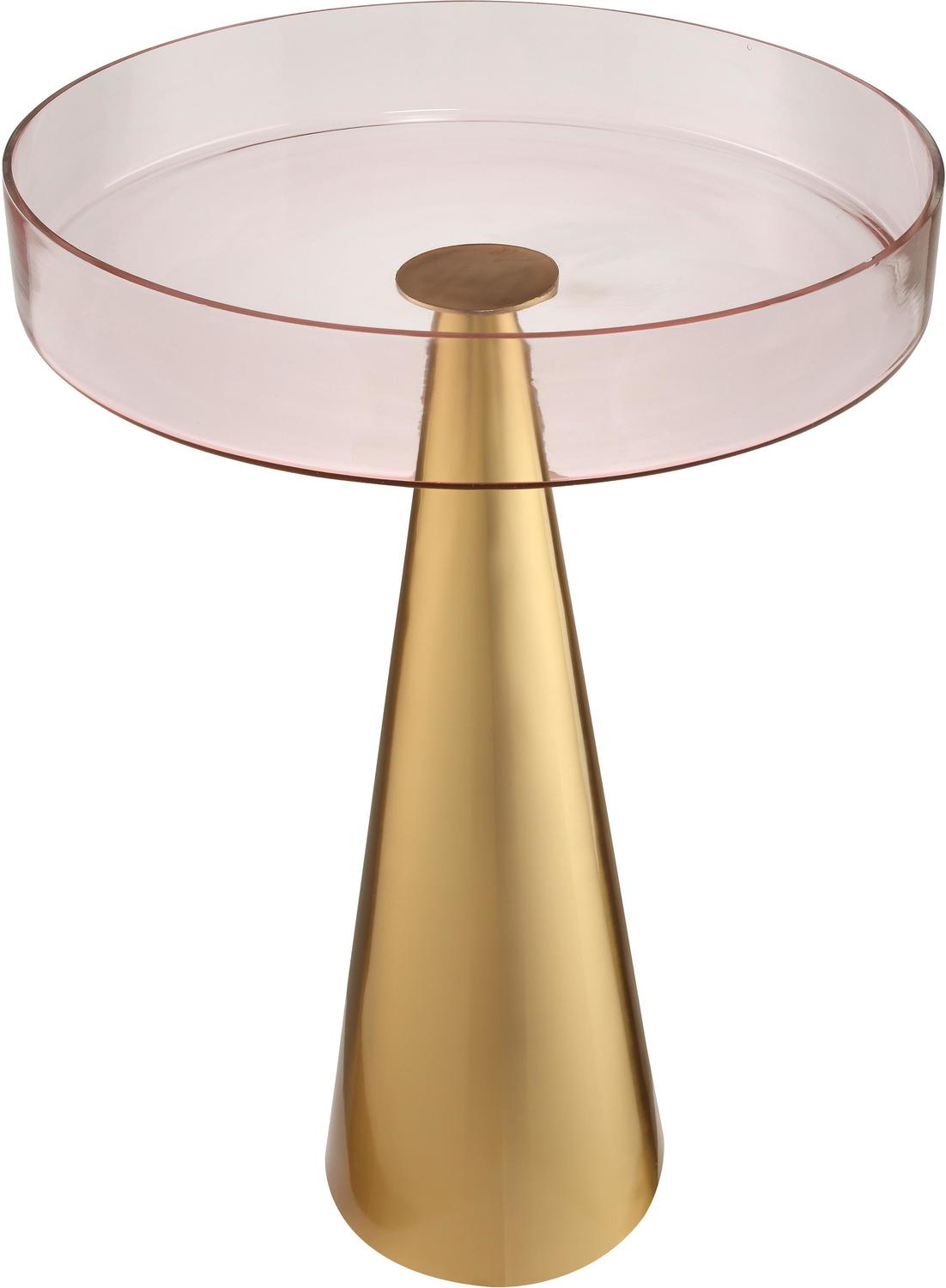 Tov Furniture Side Tables Accent Tables Gold,Pink