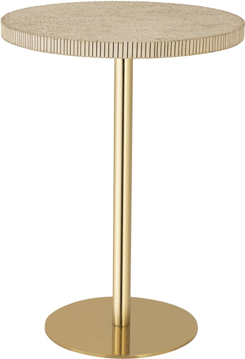 Tov Furniture Side Tables Accent Tables Gold,Natural Stone