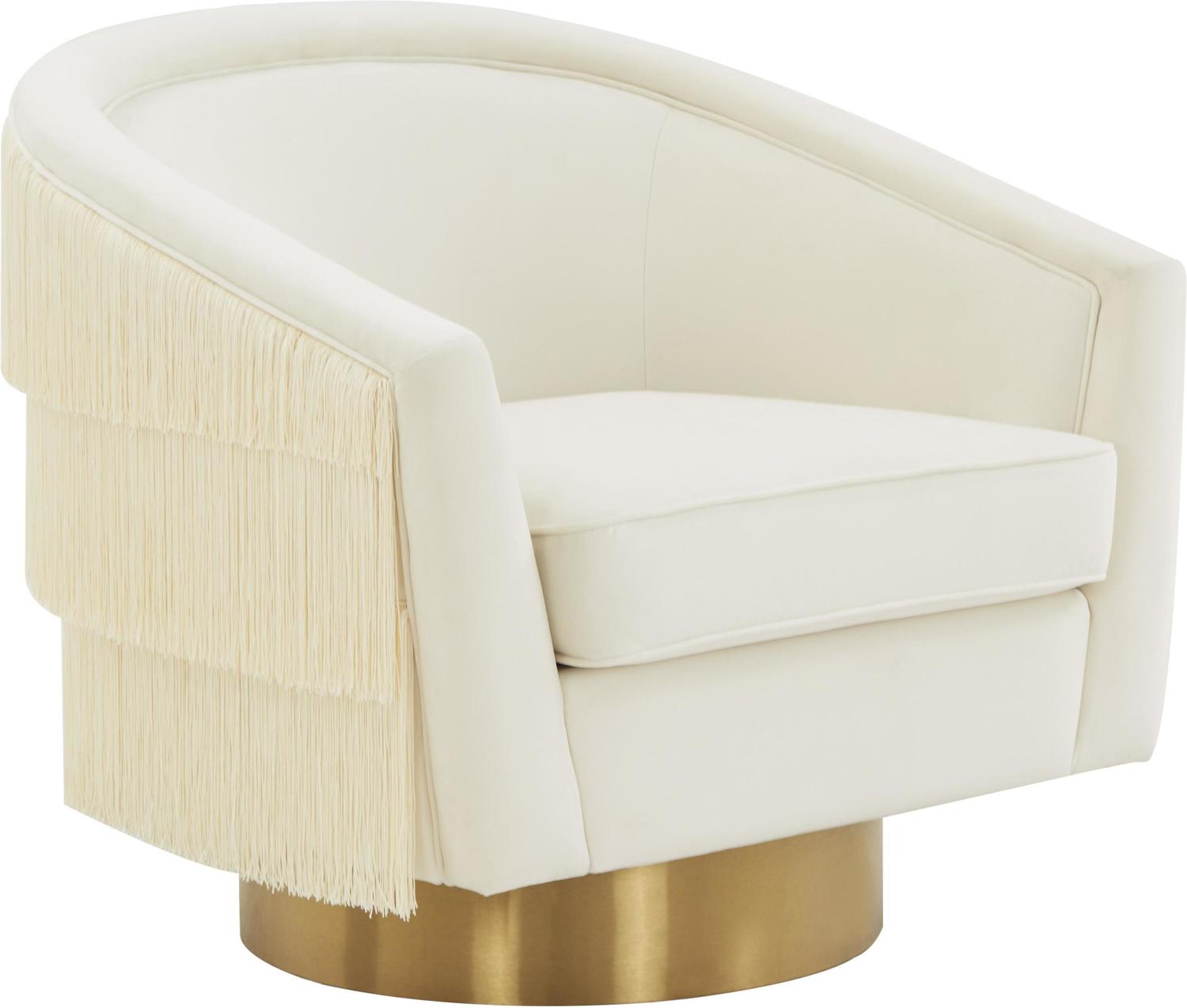 reading sofa Tov Furniture Accent Chairs Cream