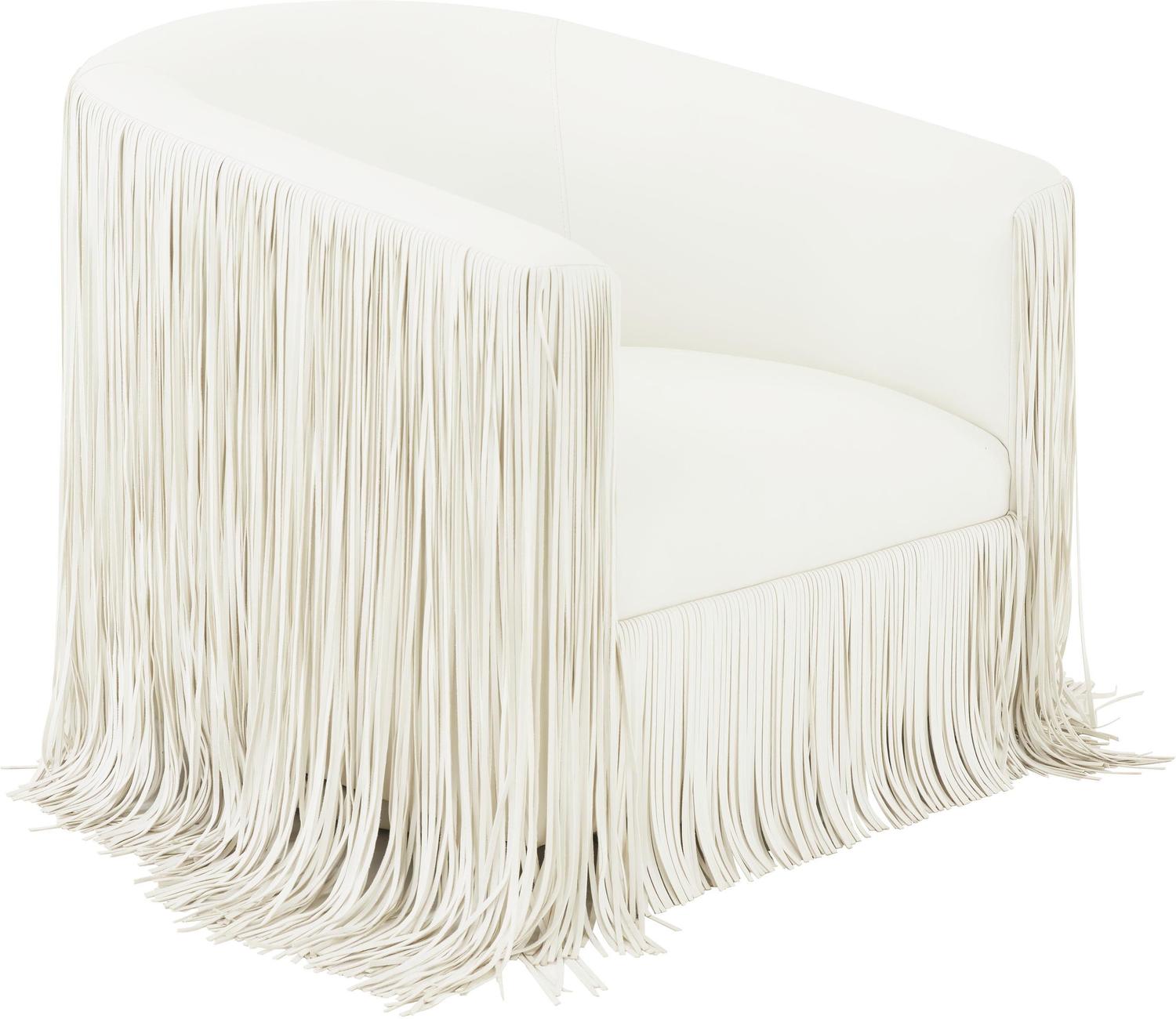 hanging chair Tov Furniture Accent Chairs Ivory