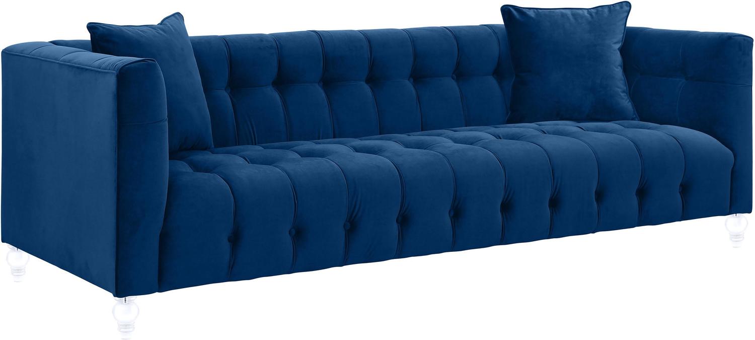 apartment sectional couch Tov Furniture Sofas Navy