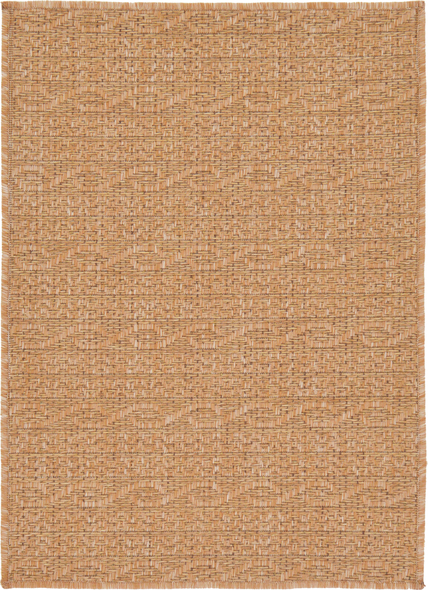 rug on carpet bedroom Unique Loom Area Rugs Light Brown Machine Made; 3x2