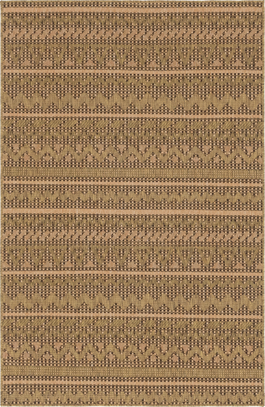 putting green rug Unique Loom Area Rugs Light Brown Machine Made; 8x5