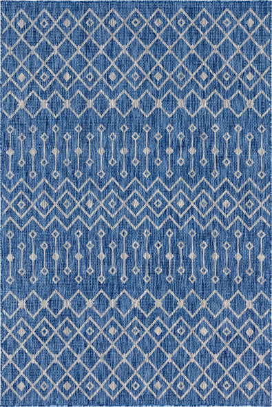floor rugs for sale near me Unique Loom Area Rugs Blue/Ivory Machine Made; 9x6
