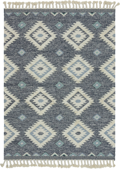 shag carpet Unique Loom Area Rugs Navy Blue Hand Woven; 11x8