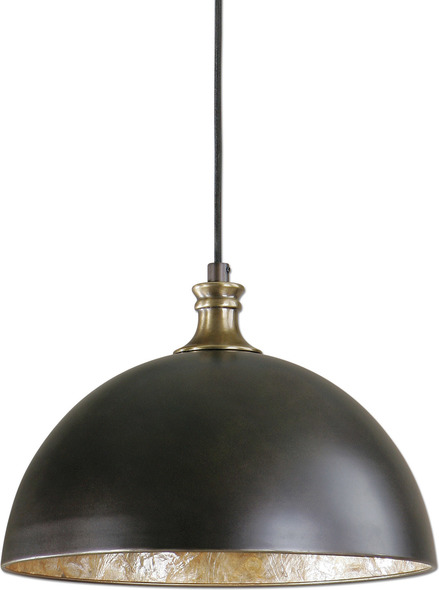 globe pendant chandelier Uttermost Pendants Pacific Bronze With Antique Brass Accents And A Warm Antiqued Capiz Shell Liner. Carolyn Kinder