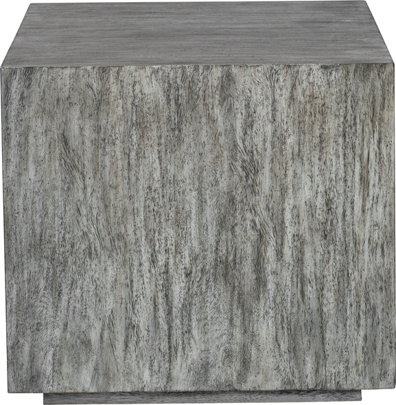 oak nest of tables Uttermost Accent & End Tables Featuring A Low Profile, This Modern Side Table Is Layered In A Warm Metallic Gray Finished Veneer With A Floating Pedestal Base.