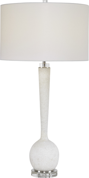 small stained glass table lamp Uttermost White Marble Table Lamp This Elegant Table Lamp Is Executed In A Rich Looking Material Made Of Granulated White Marble That Accurately Replicates The Look Of Thassos Marble, Accented By Thick Crystal Details.