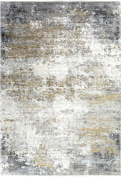 solid color area rugs Uttermost 5 X 7.5 Rug White, Charcoal, Saffron, Gray