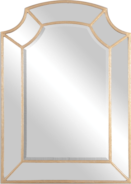 mirror design ideas Uttermost Gold Metal Arch Mirrors Hand Forged Metal Finished In A Lightly Antiqued Gold Leaf.